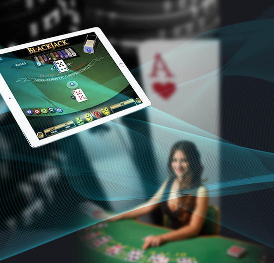 tablet poker and cards